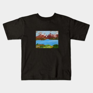 Torres del Paine Chile Kids T-Shirt